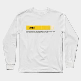 Lore Long Sleeve T-Shirt